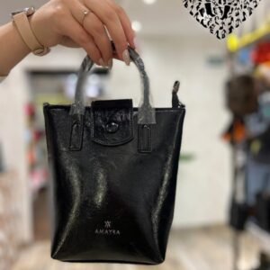 MINI BAG CHAROL NEGRO