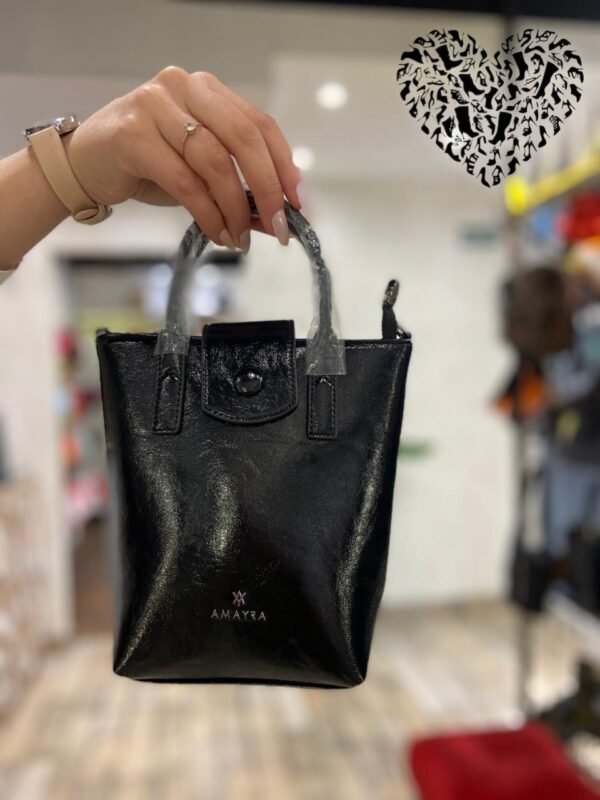 MINI BAG CHAROL NEGRO
